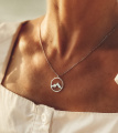 Серебряное колье Горы