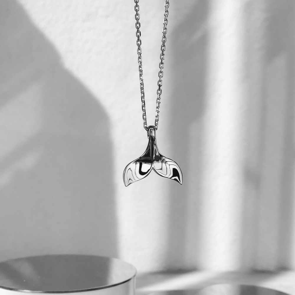 Серебряное колье Кит