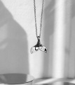 Серебряное колье Кит