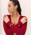 Серьги Каракас с лабрадором