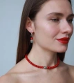 Серьги с настроением Роковая