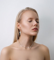 Серебряные серьги Крестики
