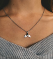 Серебряное колье Кит