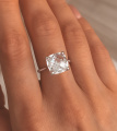 Серебряное кольцо Амстердам с горным хрусталем 