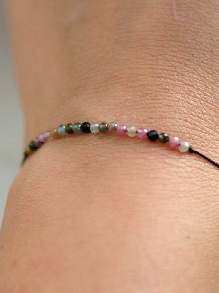 Браслет с турмалином М