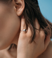 Серебряная печатка Dafna
