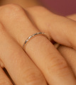 Серебряное кольцо Конфетка