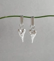 Серьги Одна любовь