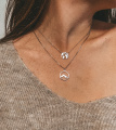 Серебряное колье Горы