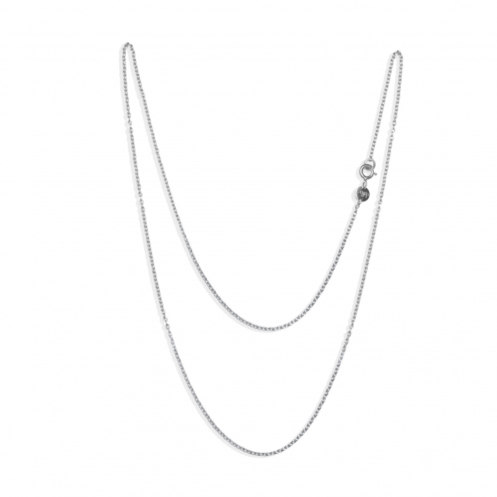 Серебряная цепочка 55 см