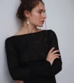 Серьги с настроением Нежная